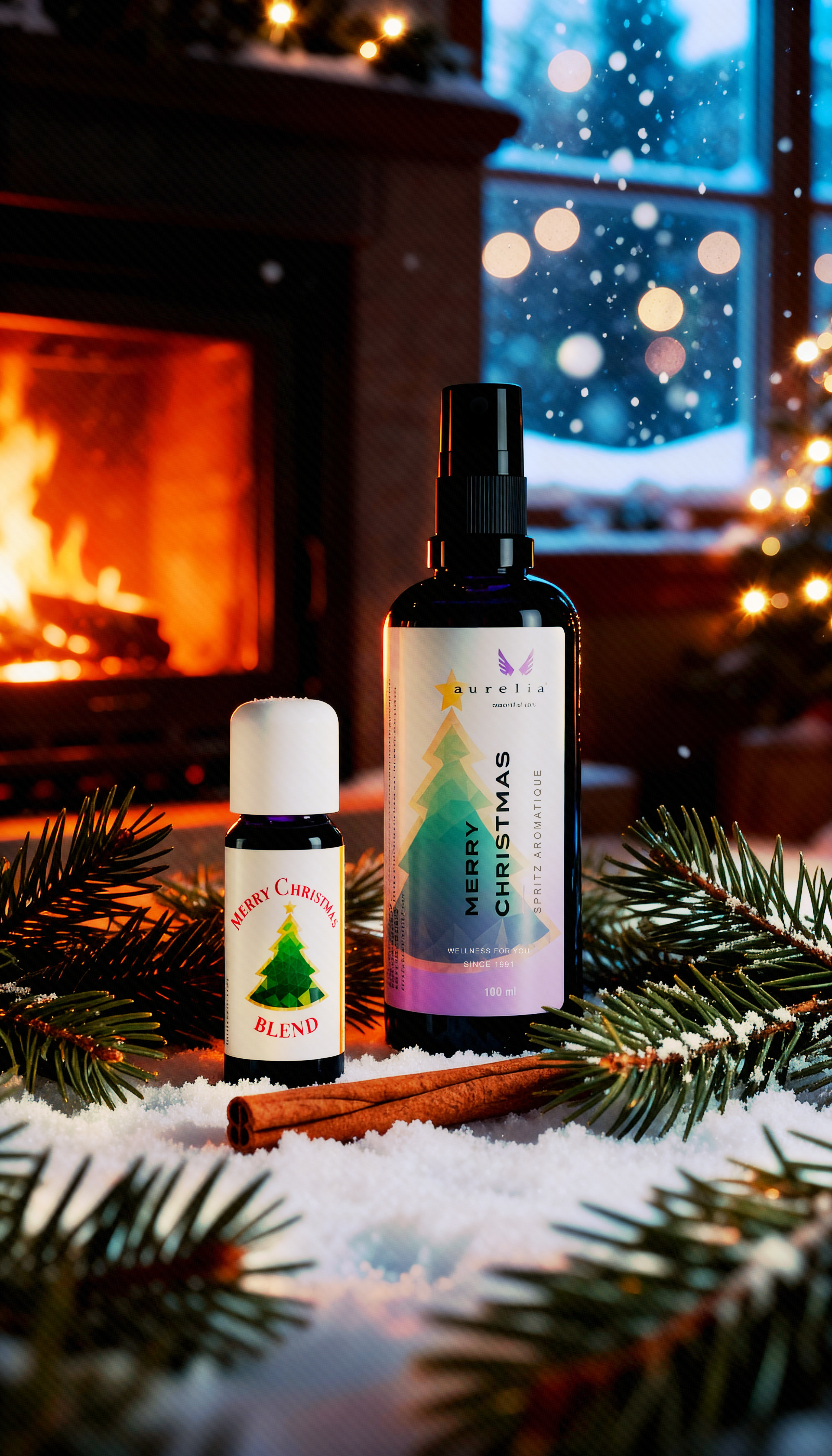 Merry Christmas Blend: Aromatherapy Ritual for Holiness, Harmony, and Holiday Miracles